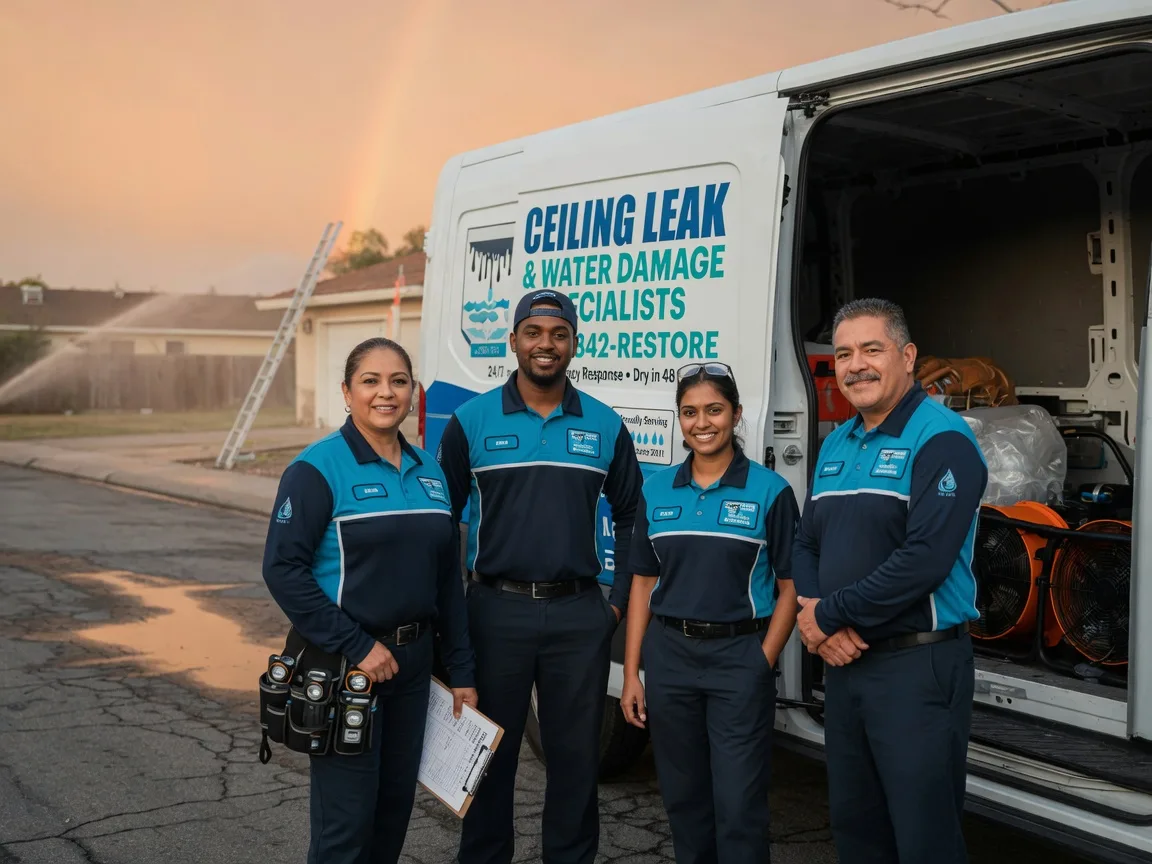 Ceiling Leak Cleanup company in Channing, MI